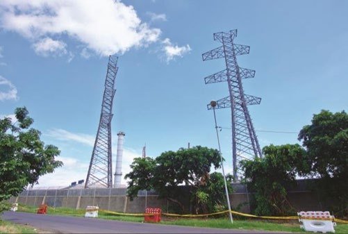 66kV electrical tower line
